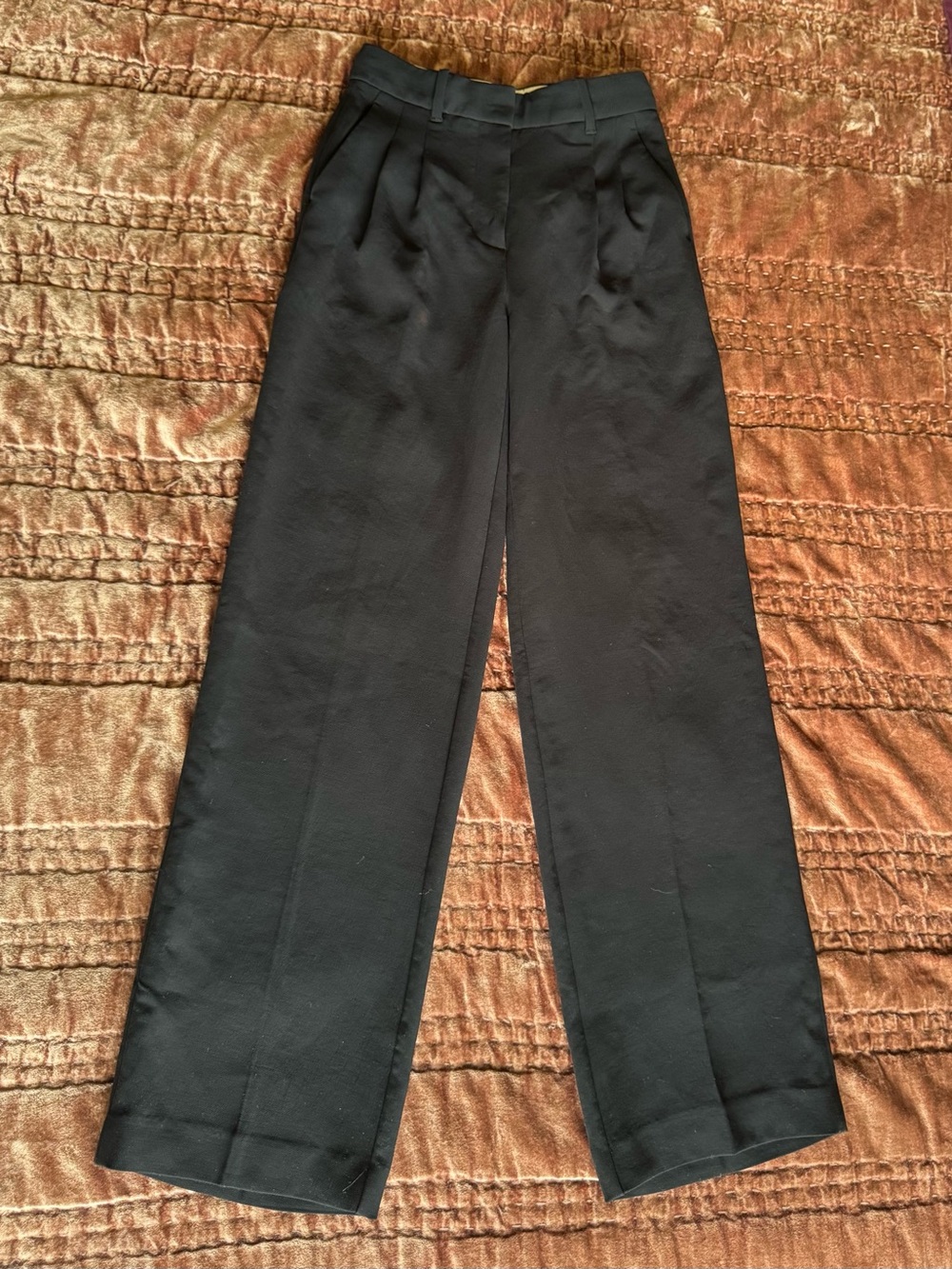Aritzia Wilfred Effortless Pant - Black 00